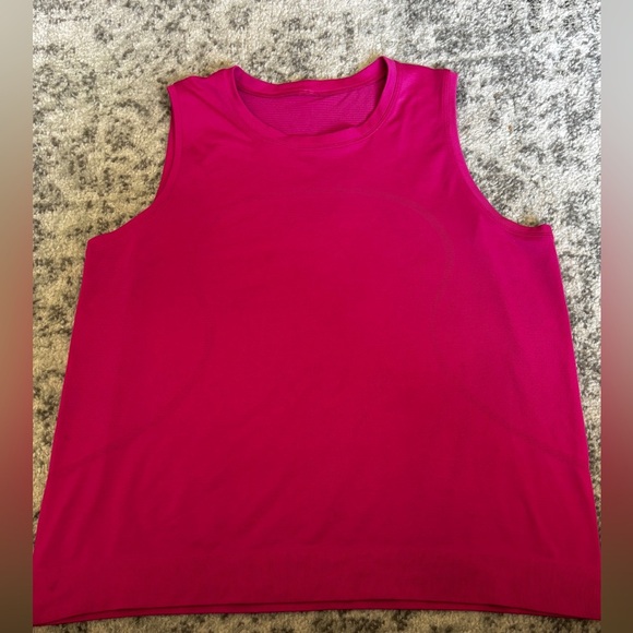 Lululemon Swiftly Breathe Muscle Tank Top Pink Size: 6 - Picture 3 of 3